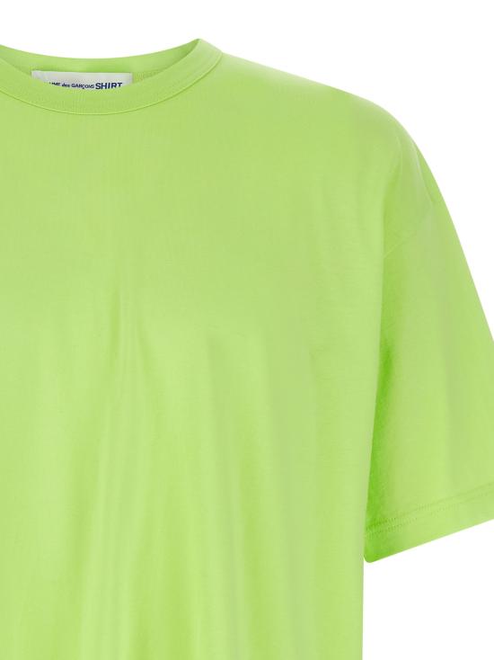 26SS 꼼데가르송 반팔 티셔츠 FQT013S261 Green - COMME DES GARCONS