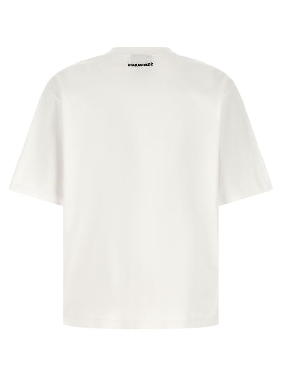 26SS 디스퀘어드2 반팔 티셔츠 S78GD0121D20033100 White - DSQUARED2