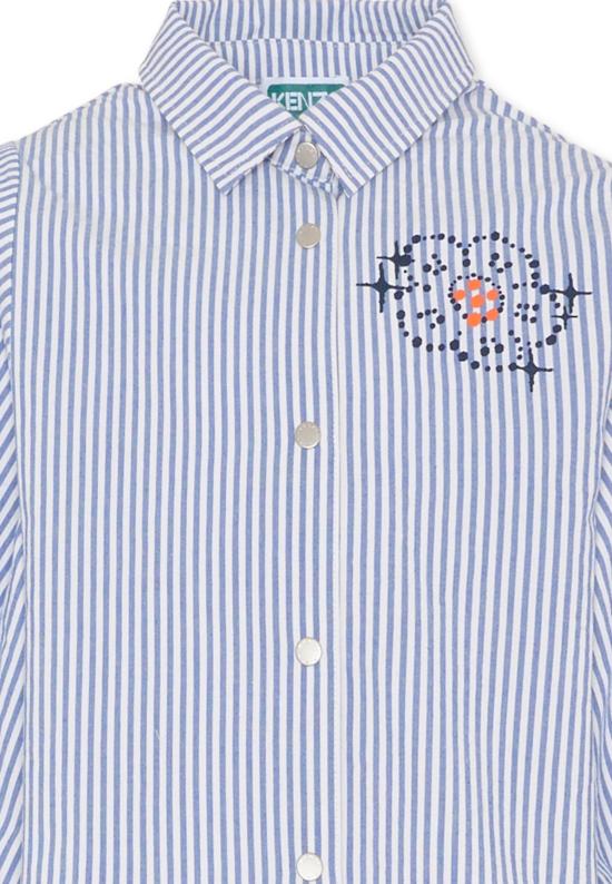 25FW [키즈] 겐조 셔츠 K61311 780 BLUE - KENZO