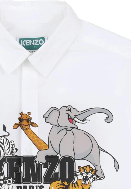 25FW [키즈] 겐조 탑 K61541 10P WHITE - KENZO