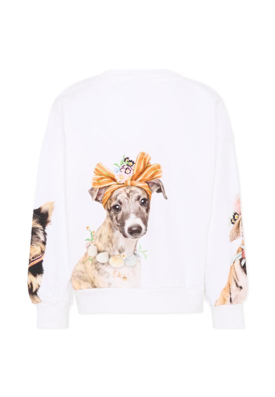 26SS [키즈] 몰로 캐시미어 니트 2S26J204 5698 WHITE - MOLO