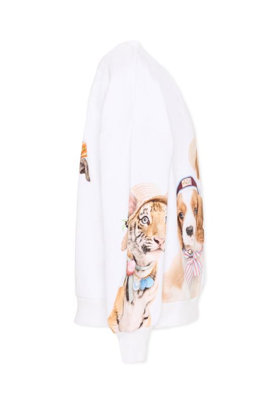 26SS [키즈] 몰로 캐시미어 니트 2S26J204 5698 WHITE - MOLO