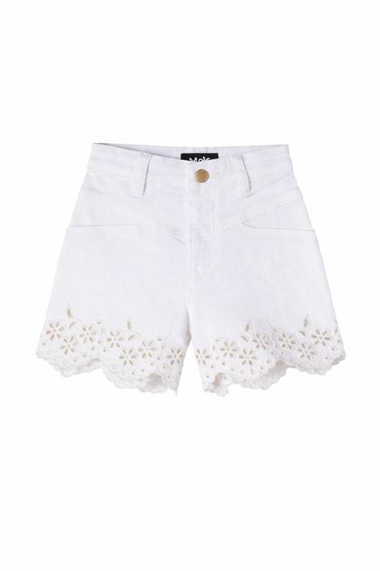 26SS [키즈] 몰로 쇼츠/버뮤다 2S26H116 5636 WHITE - MOLO