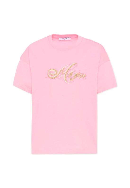 25FW [키즈] 엠에스지엠 티셔츠 F5MSJGTH153 MS038 PINK