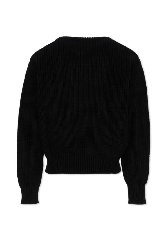 25FW [키즈] 엠에스지엠 캐시미어 니트 F5MSJUJP090 110 BLACK - MSGM