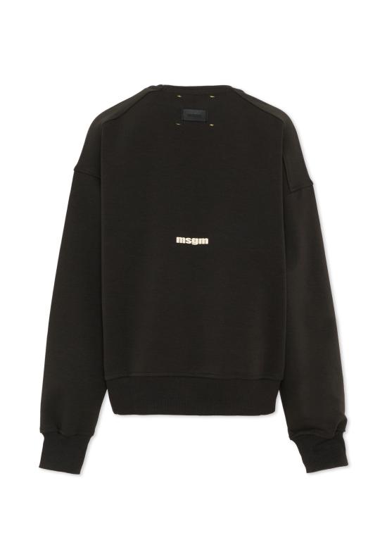 25FW [키즈] 엠에스지엠 캐시미어 니트 F5MSJUSW057 MS040 BLACK - MSGM