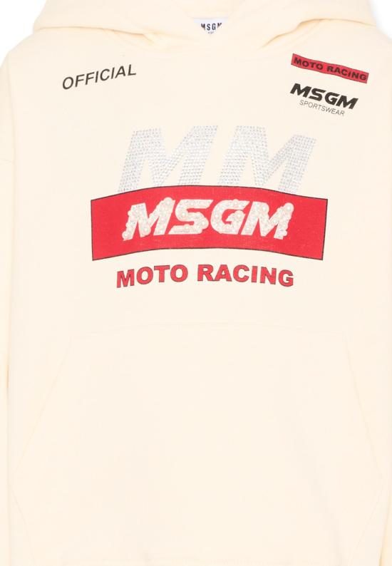 25FW [주니어] 엠에스지엠 티셔츠 F5MSJGHS193 013 IVORY - MSGM