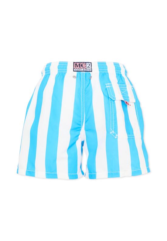 26SS [키즈] 세인트바쓰 수영복/비치웨어 JEA0001 07458L LIGHT BLUE - MC2 SAINT BARTH