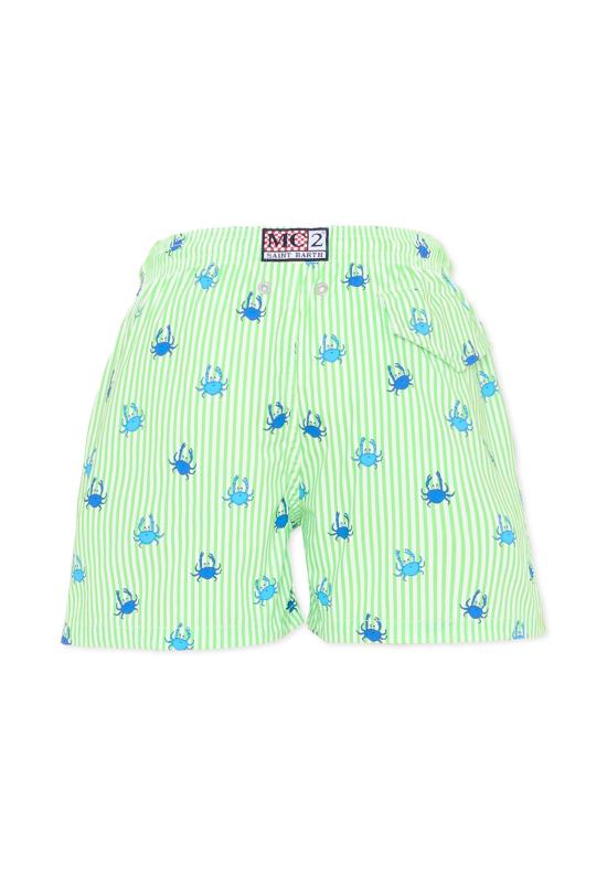 26SS [키즈] 세인트바쓰 수영복/비치웨어 JEA0022 02101L GREEN - MC2 SAINT BARTH