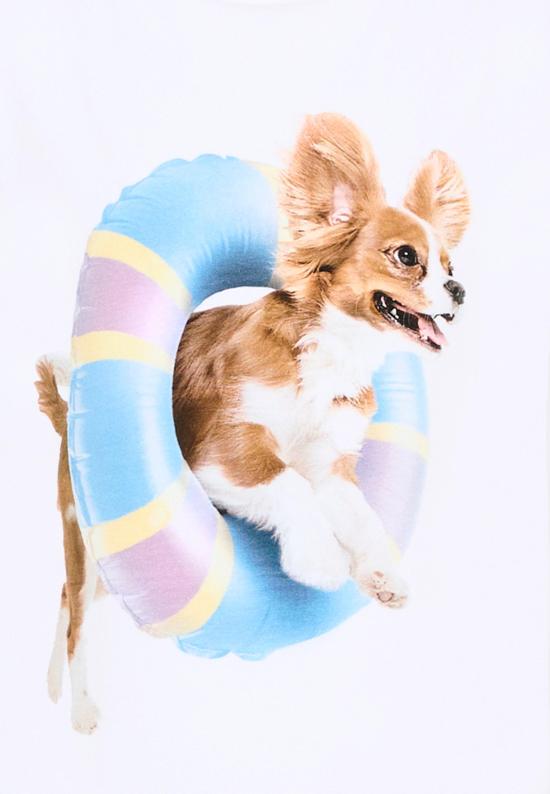 26SS [키즈] 몰로 티셔츠 2S26A212 5666 WHITE - MOLO