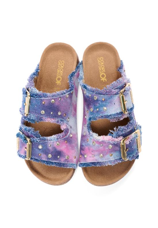 26SS [키즈] 컬러스오브캘리포니아 뮬 HC 2409N PINKN DENIM - COLORS OF CALIFORNIA