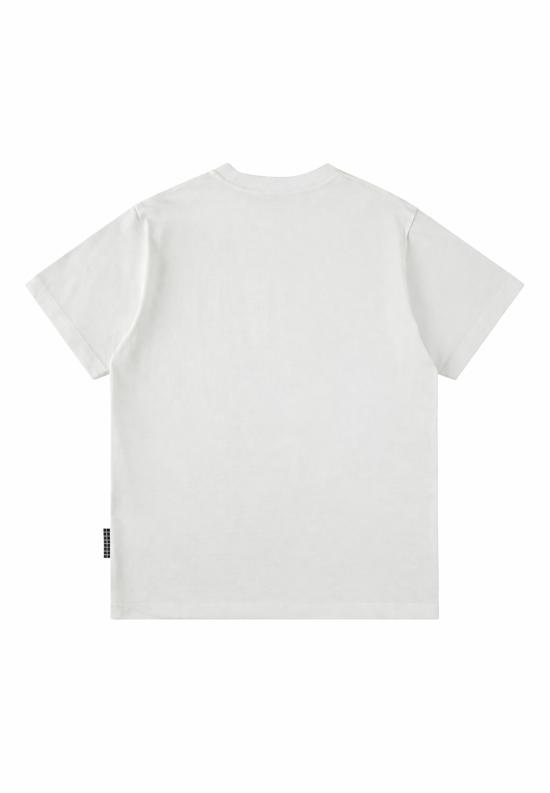 26SS [키즈] 몰로 티셔츠 6S26A202 9837 WHITE - MOLO