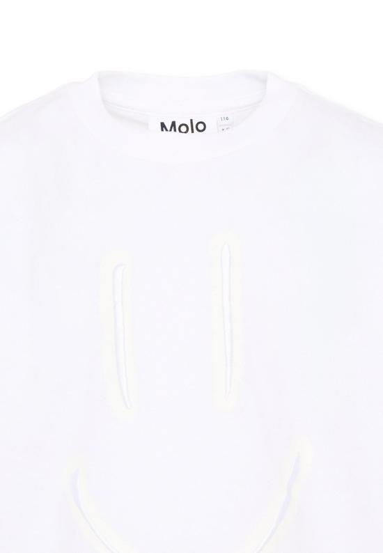 26SS [키즈] 몰로 티셔츠 6S26A202 9837 WHITE - MOLO