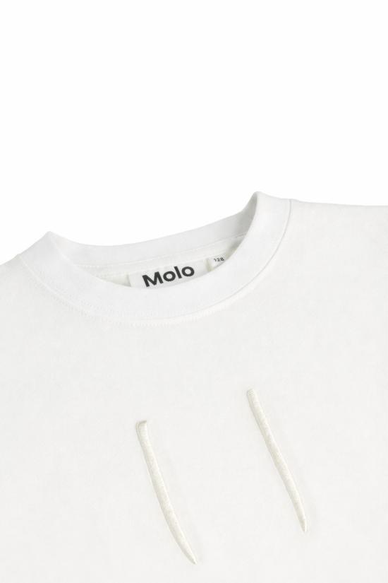 26SS [키즈] 몰로 티셔츠 6S26A202 9837 WHITE - MOLO