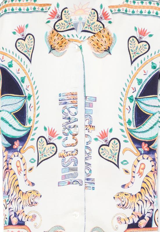 26SS [키즈] 저스트까발리 셔츠 JGP26104CE PALM PRISTINE MULTICOLOR - JUST CAVALLI