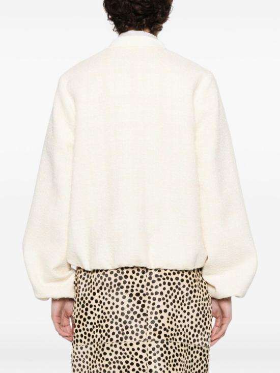  구찌 자켓 코튼 트위드 재킷 베이지 - GUCCI