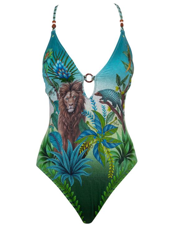 26SS 핀업스타 원피스 수영복 PG092I 031 AZZURRO