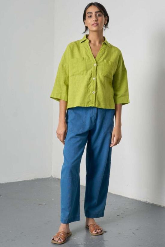  비비코 셔츠 아바 오버사이즈  시트로넬