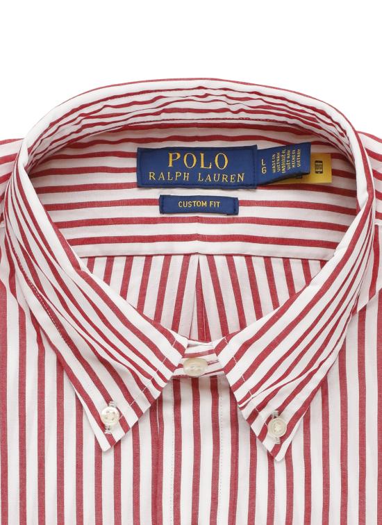 26SS 랄프 로렌 긴팔 셔츠 710B15595 002 Red - RALPH LAUREN