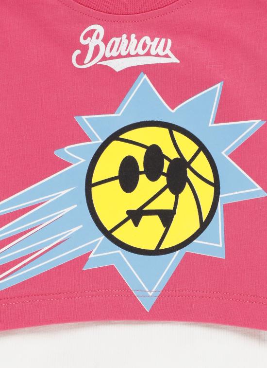 26SS [키즈] 바로우 캐주얼 세트 S6BKJGTR189 044 Fuchsia - BARROW