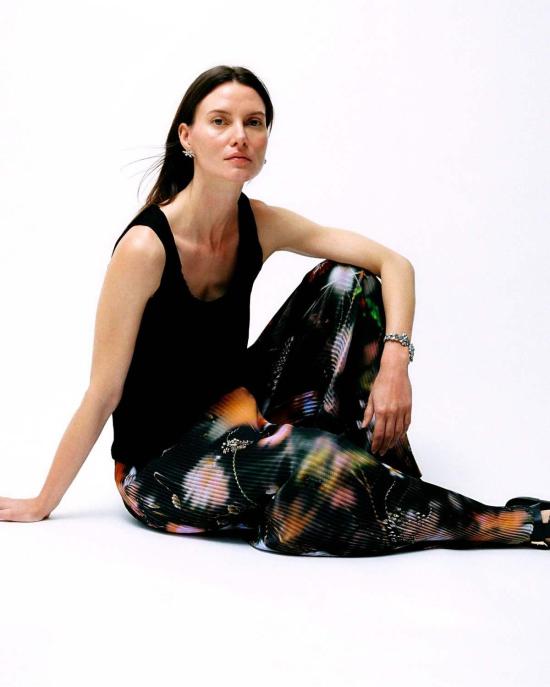  줄리아 호이어 팔라초 팬츠 잭 플리츠 팬츠