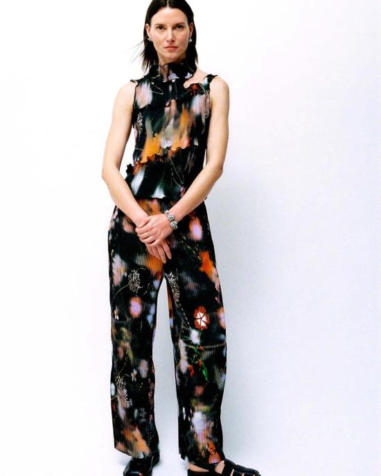  줄리아 호이어 팔라초 팬츠 잭 플리츠 팬츠 - JULIA HEUER