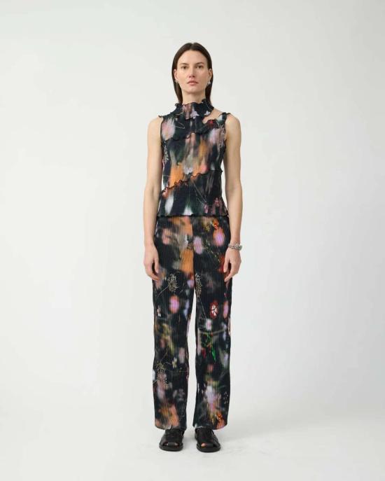  줄리아 호이어 팔라초 팬츠 잭 플리츠 팬츠 - JULIA HEUER