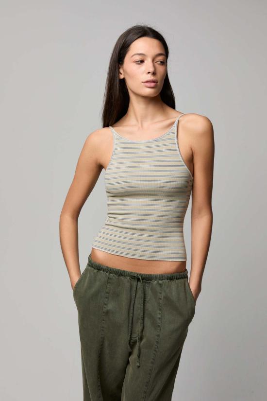  아셀 민소매 티셔츠 애셔 티아나 탱크