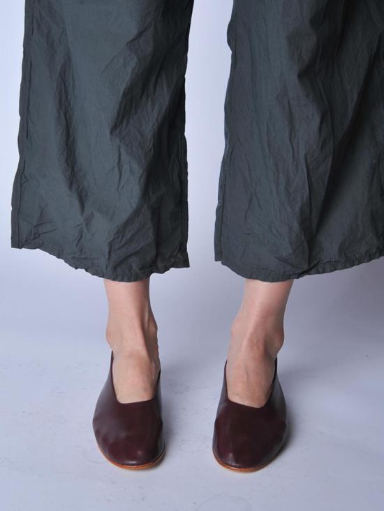  마르티니아노 플랫 슈즈 글러브 슈 옥스블러드 - MARTINIANO