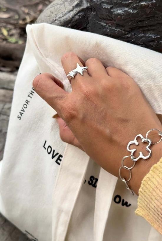  아메모리 반지 트윙클 스타 링 - AMEMORI