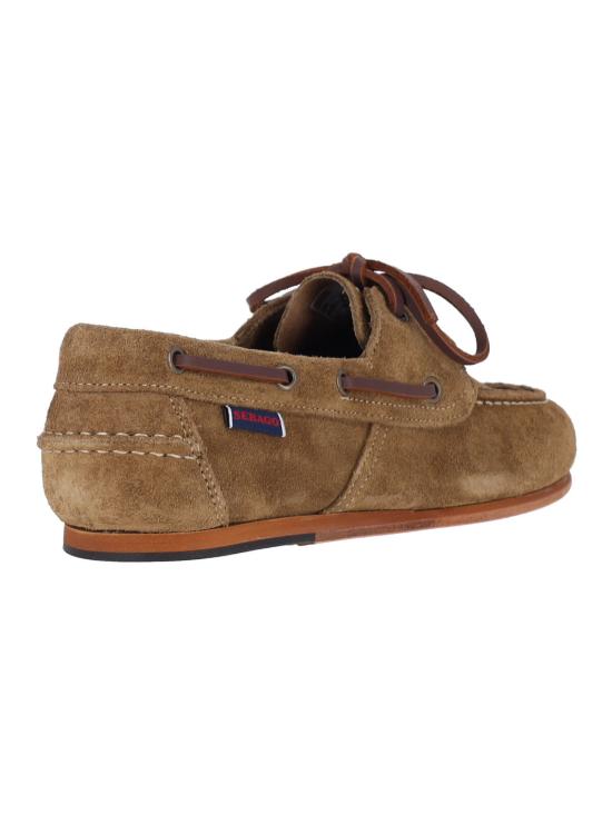  세바고 로퍼 스웨이드 보트 슈즈 브라운 - SEBAGO