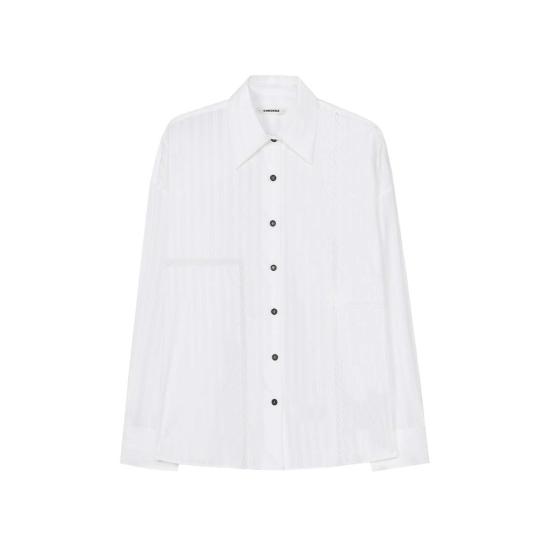  코데라 셔츠 코르데라 오버사이즈 레이스 셔츠