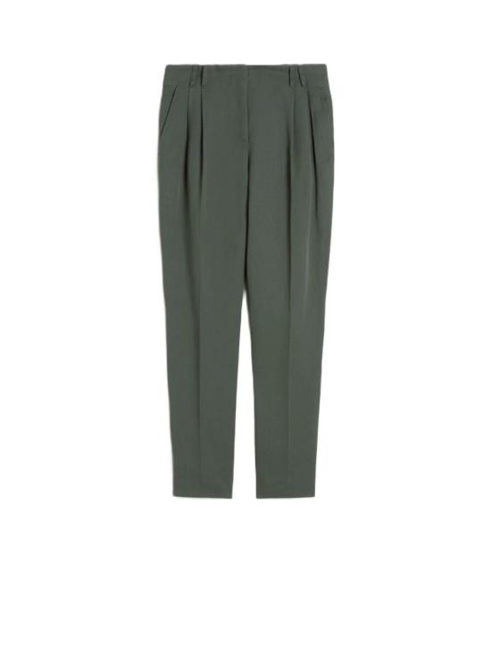 26SS 막스마라 스튜디오 스트레이트 팬츠 ACERBO009 Green