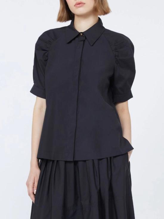 26SS 막스마라 스튜디오 셔츠 AMORE004 Black - MAX MARA STUDIO