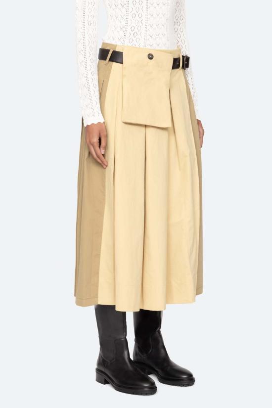  씨뉴욕 롱 스커트 바다 니 안드레아 스커트 - SEA NY