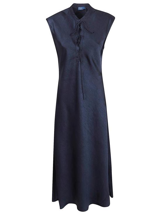 26SS 폴로 랄프로렌 미디 원피스 211A96369 001 ATLANTIC BLACK