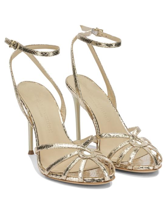 26SS 세르지오 레반테시 샌들 RAYKAV6ASPISPLATINOROSATO - SERGIO LEVANTESI