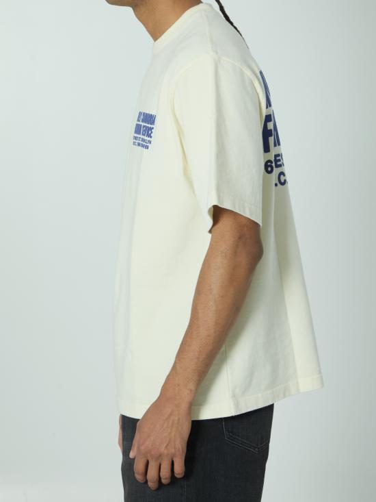 26SS 윌리 차바리아 반팔 티셔츠 WCJSY0180 CREAM - WILLY CHAVARRIA