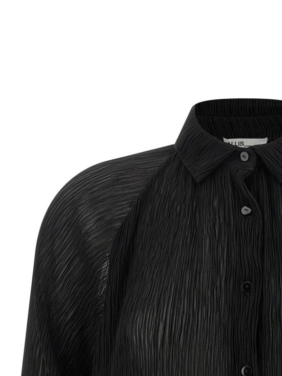 26SS ALLIS 블라우스 PLISSESHIRTBLACKPLISSE08 Black - OTHER BRANDS