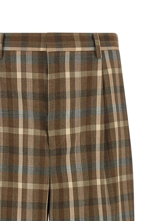 26SS 오라리 스트레이트 팬츠 A26SP05TCTOPBROWNCHECK Brown - AURALEE