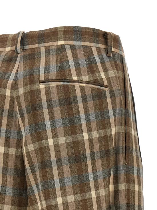 26SS 오라리 스트레이트 팬츠 A26SP05TCTOPBROWNCHECK Brown - AURALEE