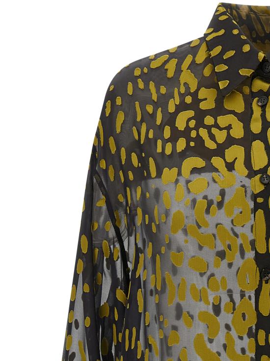 26SS 살바토레 페라가모 블라우스 793946EXPRESSOBRASSWOOD Brown - SALVATORE FERRAGAMO