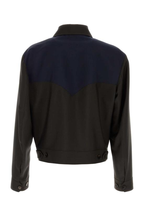 26SS 베르사체 자켓 10245341A17842 2NL60 DARKCHOCOLATEDARKNAVY - VERSACE