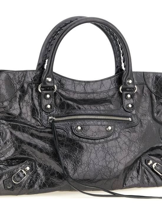 26SS 발렌시아가 르 시티 백 미디엄 8230582AA9R1314 Silver - BALENCIAGA