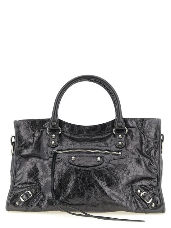 26SS 발렌시아가 르 시티 백 미디엄 8230582AA9R1314 Silver