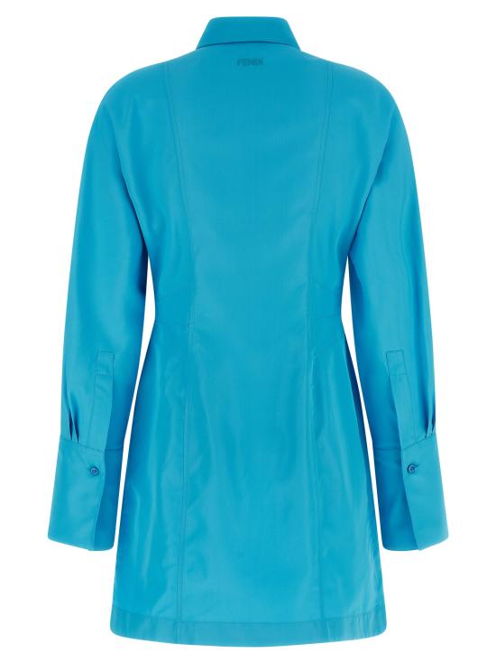 26SS 펜디 숏 원피스 FDD537AW9BF1W0L Light Blue - FENDI