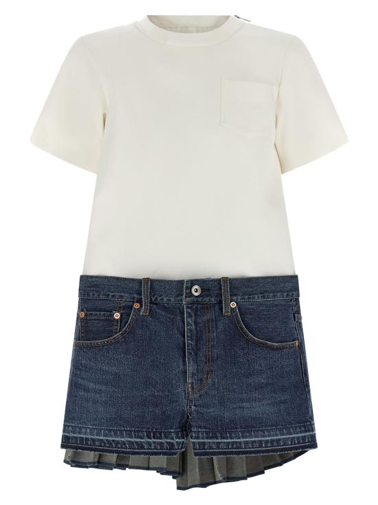 26SS 사카이 숏 원피스 2608462160 Multicolor