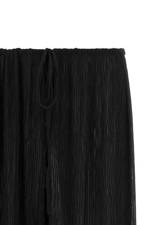 26SS ALLIS 롱 스커트 PLISSEPANTSBLACKPLISSE08 Black - ALLIS