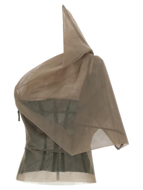 26SS 릭 오웬스 이브닝 티셔츠 RO01F6153TU34 Gray - RICK OWENS