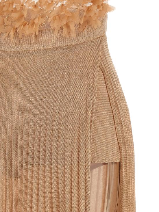 26SS 엘리자베타프랜치 롱 원피스 ABR4462E2X81 Pink - ELISABETTA FRANCHI